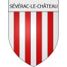 Sévérac-le-Château 12 ville Stickers blason autocollant adhésif