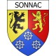 Stickers coat of arms Escales adhesive sticker