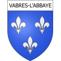 Vabres-l'Abbaye 12 ville Stickers blason autocollant adhésif