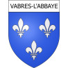 Vabres-l'Abbaye 12 ville Stickers blason autocollant adhésif