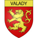Stickers coat of arms Escales adhesive sticker