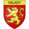 Escales Sticker wappen, gelsenkirchen, augsburg, klebender aufkleber