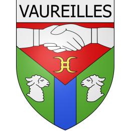 Stickers coat of arms Escales adhesive sticker