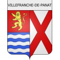 Stickers coat of arms Escales adhesive sticker