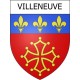 Stickers coat of arms Escales adhesive sticker