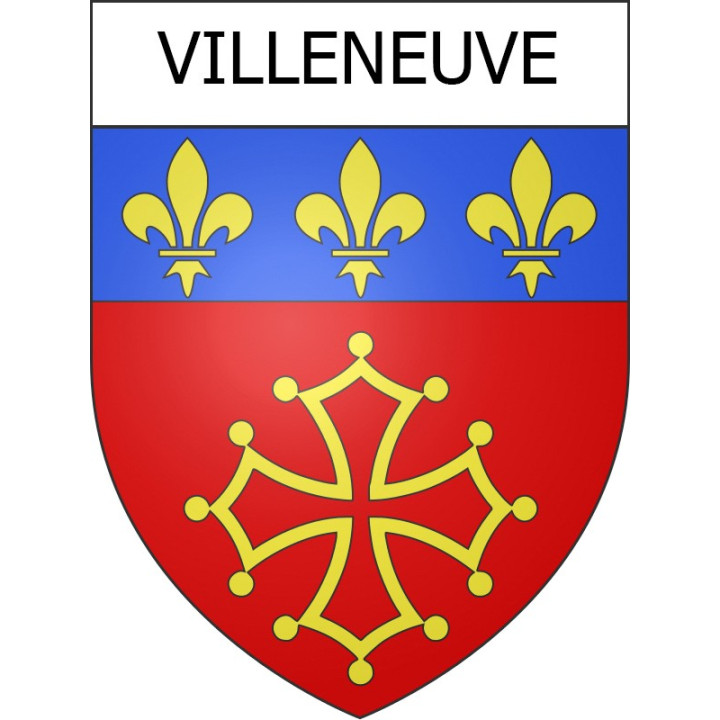 Stickers coat of arms Escales adhesive sticker