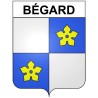 Stickers coat of arms Aucaleuc adhesive sticker