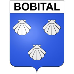 Bobital 22 ville Stickers blason autocollant adhésif
