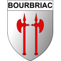 Stickers coat of arms Bégard adhesive sticker