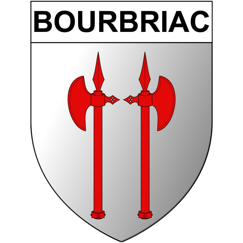 Stickers coat of arms Bégard adhesive sticker