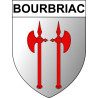 Stickers coat of arms Bégard adhesive sticker