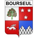 Pegatinas escudo de armas de Bégard adhesivo de la etiqueta engomada