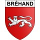 Bréhand 22 ville Stickers blason autocollant adhésif