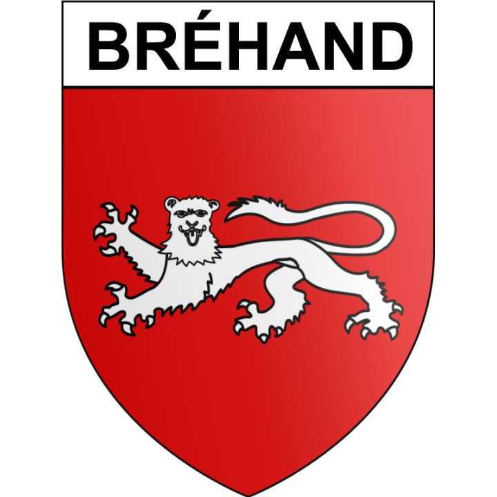 Stickers coat of arms Bégard adhesive sticker