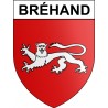 Stickers coat of arms Bégard adhesive sticker