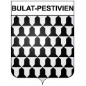 Bulat-Pestivien 22 ville Stickers blason autocollant adhésif