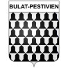 Bulat-Pestivien 22 ville Stickers blason autocollant adhésif