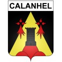 Calanhel 22 ville Stickers blason autocollant adhésif