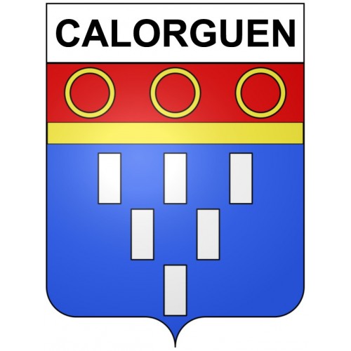 Calorguen 22 ville Stickers blason autocollant adhésif