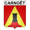 Carnoët 22 ville Stickers blason autocollant adhésif