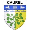 Caurel 22 ville Stickers blason autocollant adhésif