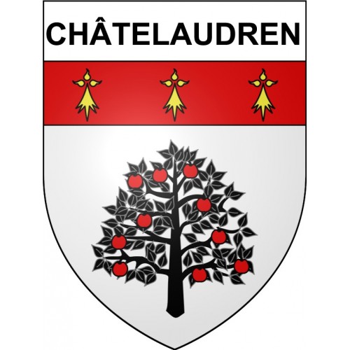 Stickers coat of arms Bégard adhesive sticker