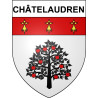 Stickers coat of arms Bégard adhesive sticker