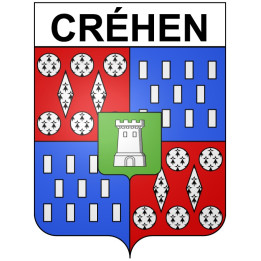 Stickers coat of arms Bégard adhesive sticker