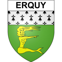 Stickers coat of arms Bégard adhesive sticker