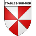 Pegatinas escudo de armas de Bégard adhesivo de la etiqueta engomada
