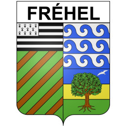Fréhel 22 ville Stickers blason autocollant adhésif