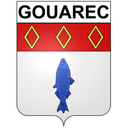 Stickers coat of arms Bégard adhesive sticker