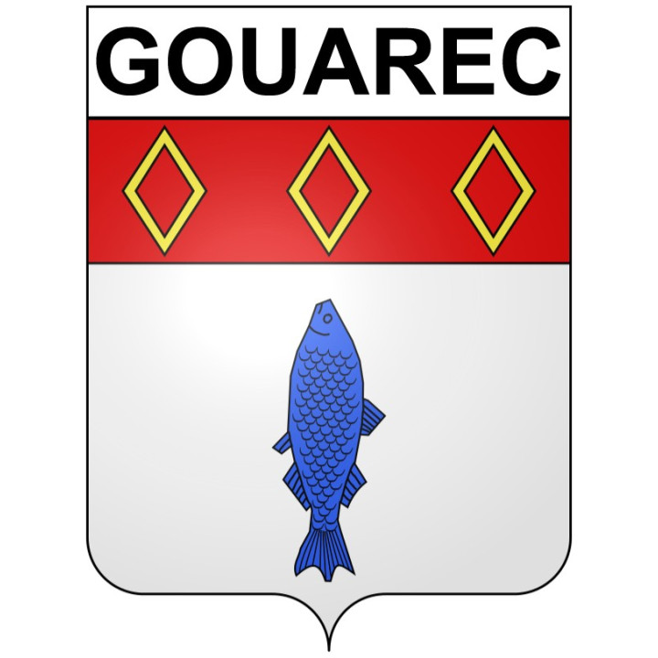 Stickers coat of arms Bégard adhesive sticker