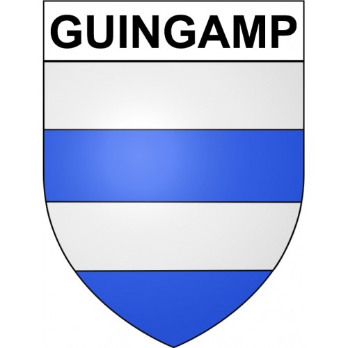 Stickers coat of arms Bégard adhesive sticker