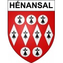 Hénansal 22 ville Stickers blason autocollant adhésif