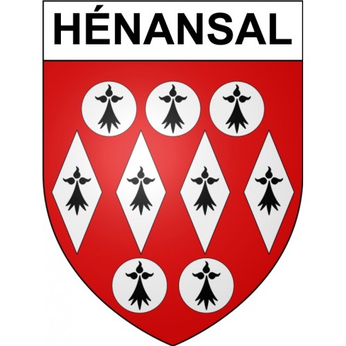 Stickers coat of arms Bégard adhesive sticker