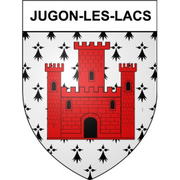 Pegatinas escudo de armas de Bégard adhesivo de la etiqueta engomada
