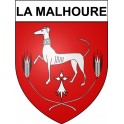 La Malhoure 22 ville Stickers blason autocollant adhésif