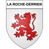 La Roche-Derrien 22 ville Stickers blason autocollant adhésif