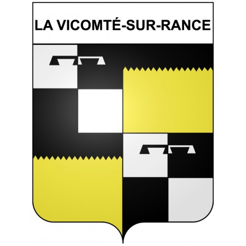 Pegatinas escudo de armas de Bégard adhesivo de la etiqueta engomada