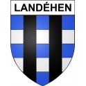 Landéhen 22 ville Stickers blason autocollant adhésif