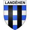 Landéhen 22 ville Stickers blason autocollant adhésif