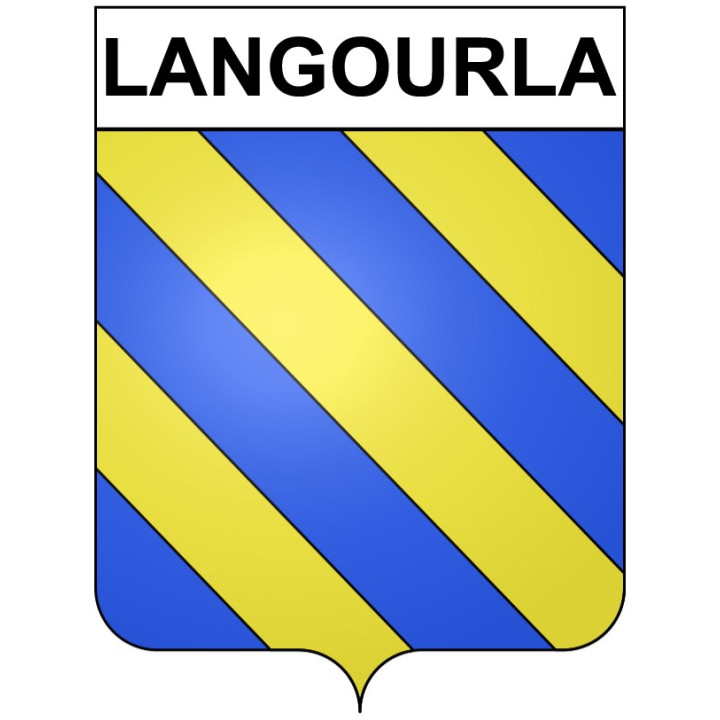 Stickers coat of arms Bégard adhesive sticker