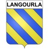 Langourla 22 ville Stickers blason autocollant adhésif