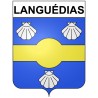 Stickers coat of arms Bégard adhesive sticker