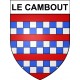 Le Cambout 22 ville Stickers blason autocollant adhésif