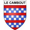 Stickers coat of arms Bégard adhesive sticker
