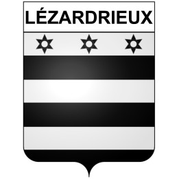 Pegatinas escudo de armas de Bégard adhesivo de la etiqueta engomada