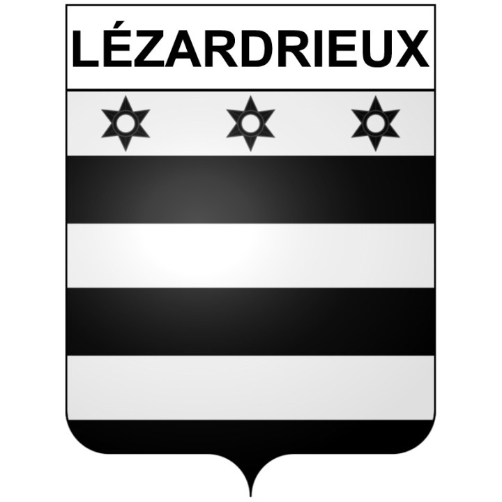 Lézardrieux 22 ville Stickers blason autocollant adhésif