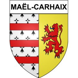 Pegatinas escudo de armas de Bégard adhesivo de la etiqueta engomada